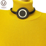 Gothic Chain Choker Necklaces Rubber Jewelry for Women