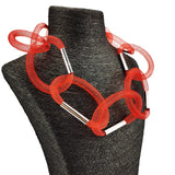 Choker Necklace Gothic Jewelry Chain Mesh Party Accessories