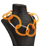 Choker Necklace Gothic Jewelry Chain Mesh Party Accessories