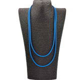 Choker Necklaces Women Chain Rubber Necklace Elasticity Rope Short Sweater Neckl