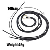 Women Leather Elasticity Chains Rubber Accessories Belts