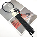 Vintage Jewelry Rubber Chain Wood Pendant Necklaces Women