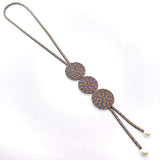 Long Statement Necklace Pearl Ethnic Jewelry Women 9 Colors