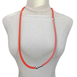 Gothic Mesh Pendant Necklace Bead Jewelry