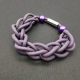 Charm Bracelets Rubber Bangles Boho Jewelry Pearl Chains