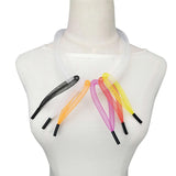 Multicolor Mesh Choker Necklace For Women