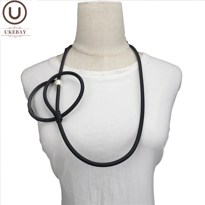 Soft Rubber Choker Necklaces for Women