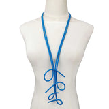 Rubber Statement Necklace for Women Party Accessories