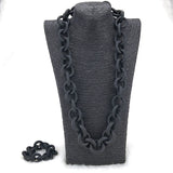Hyperbole Necklace Rubber Rope Jewelry For Women Pendant Necklace