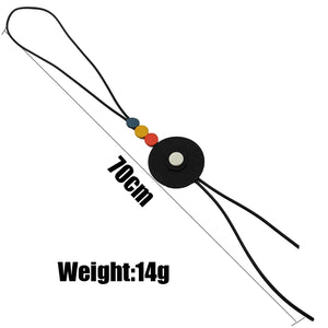 Long Necklaces For Women Rubber Wood Statement Necklace
