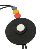 Long Necklaces For Women Rubber Wood Statement Necklace