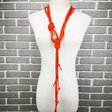 Long Necklaces Women Sweater Necklaces Pendant Jewelry Punk Style Rubber