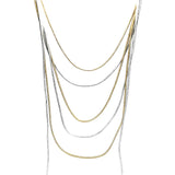 Alloy Chains Long Necklaces Party Wedding Clothes Accessories