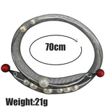 Mesh Choker Necklaces Gothic Jewelry Hollow Rope Aluminum