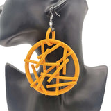 Multicolor Statement Drop Earrings Rubber Jewelry Party Ear Accessories