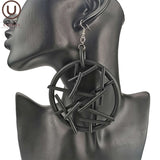 Multicolor Statement Drop Earrings Rubber Jewelry Party Ear Accessories