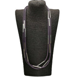 Multicolor Rubber Necklaces For Female Ethnic Necklace Chain Party Choker