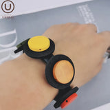 Multicolor Wood Bracelets Jewelry Women Charm Bangles Gothic Gift Chain Bracelet