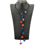 Multicolor Wood Necklace Women Choker Necklaces For Clothes Match