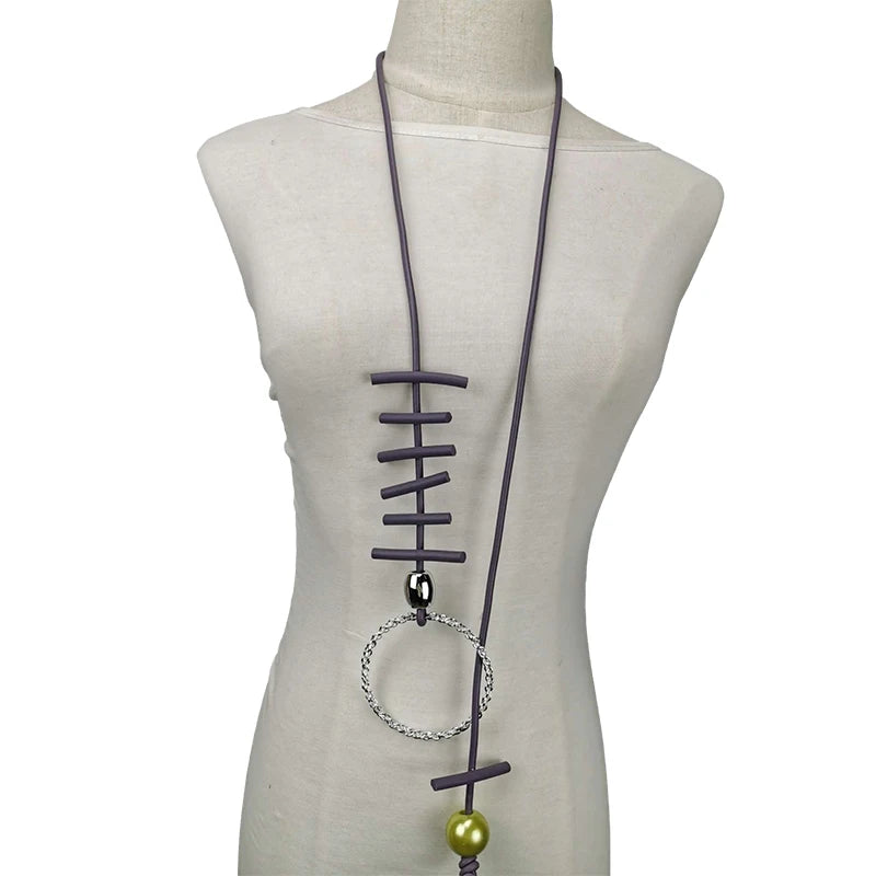 Pearl Pendant Necklaces Gothic Statement Necklace Female Clothes Accessories