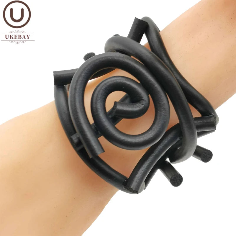 Punk Bangles Women Charm Bracelet Gothic Jewelry