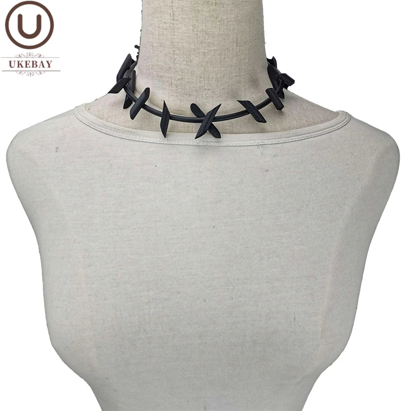 Punk Choker Necklaces Women Short Necklace Hip Hop Jewelry