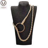 Punk Necklace Strange Jewelry Female Pendant Necklaces 3 8 Wears