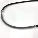 Rubber Torques Women Short Choker Necklaces Mesh Jewelry Bead Accessories Neckla