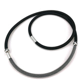 Rubber Torques Women Short Choker Necklaces Mesh Jewelry Bead Accessories Neckla