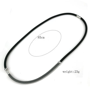 Rubber Torques Women Short Choker Necklaces Mesh Jewelry Bead Accessories Neckla