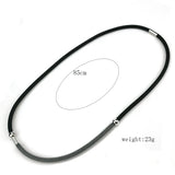 Rubber Torques Women Short Choker Necklaces Mesh Jewelry Bead Accessories Neckla