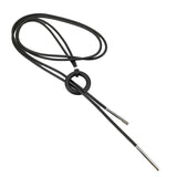 Rubber Pendant Necklace for Women Long Adjustable Chains Boho Jewelry