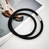 Silicone Necklaces Women Statement Necklaces Short Chokers Elasticity Rope
