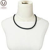 Silicone Necklaces Women Statement Necklaces Short Chokers Elasticity Rope