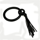 Tassel Bangles Charm Bracelet Gothic Hand Rubber Jewelry Bangle