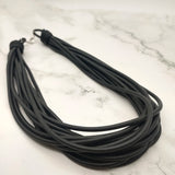 Rubber Rope Chain Choker Necklace for Party Clothes