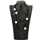 Wood Jewelry Hand Sweater Chains For Women Choker Necklaces