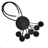 Round Pendant Necklaces Women Necklace Clothes Accessories Gift Female