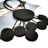 Round Pendant Necklaces Women Necklace Clothes Accessories Gift Female
