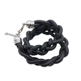 Rubber Choker Necklace Short Chain Ethnic Jewelry Boho Sweater Chain