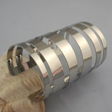 Alloy Wide Wrap Cuff Bracelet for Women Statement Jewelry Gift