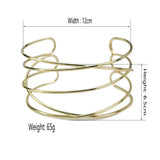 Punk Alloy Torques Bib Choker Necklaces Metal Collar Necklace