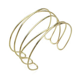 Punk Alloy Torques Bib Choker Necklaces Metal Collar Necklace