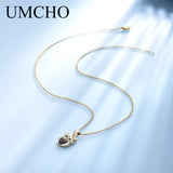 S925 Silver Owl Pendant Necklace for Women