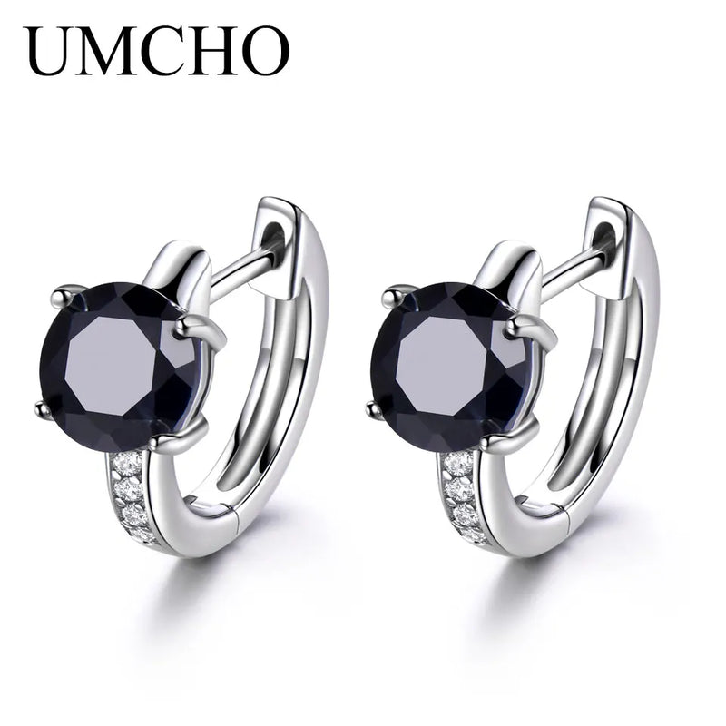 2.0ct Natural Citrine Clip Earrings 925 Sterling Silver Female Fine Jewelry