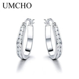 925 Silver Clip Earrings Gemstone Wedding Engagement Fine Jewelry
