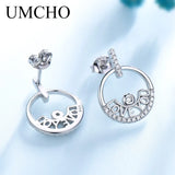 925 Silver Earrings LOVE YOU Drop Earrings Sterling Silver Jewelry For Women