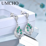 925 Silver Clip Earrings Nano Gemstone Wedding Jewelry