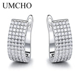 925 Silver Nano Emerald Christmas Clip Earrings for Girls Gift Jewelry