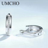 925 Silver Earrings Birthday Gift Women Clip On Anniversary Jewelry